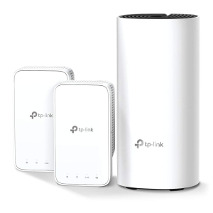 TP-Link Deco XE75(2-pack) AXE5400Mbps Wi-Fi 6E WiFi Mesh System, 8K Streaming, True Tri-Band Speed, AI-Driven WiFi Booster Router, Covers 500m2, Connect 200 Devices, Alexa, Easy...
