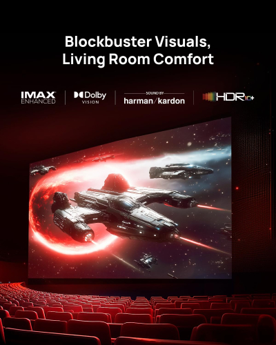 XGIMI HORIZON 20 4K RGB Triple Laser Home Projector, 3200 ISO Lumens, Google TV with Licensed Netflix, Optical Zoom & Lens Shift, IMAX Enhanced, Dolby Vision, 300" Display,...