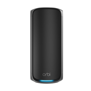 NETGEAR Orbi 970 Series Quad-band WiFi 7 Mesh Add-on Satellite (RBE970B) - Works With Orbi RBE972SB And RBE973SB, Adds Coverage Up To 3,300 sq. ft., BE27000 802.11be (Up To 27Gbps)