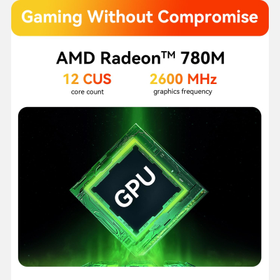 Beelink SER9 MAX Mini PC, AMD Ryzen 7 H255(8C/16T, up to 4.9GHz), 64GB DDR5 RAM 1TB M.2 PCIe4.0 SSD, 4K Triple Display HDMI/DP/USB4 Mini Computer Windows 11 Pro, 10Gbps LAN,...