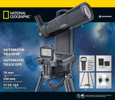 Bresser 70/350 Computer Controlled Refractor Telescope