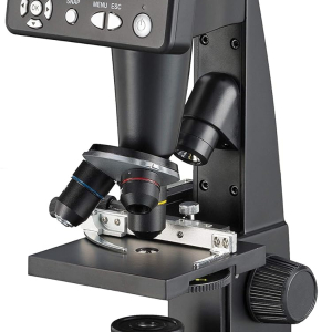 Bresser LCD Microscope 50x-500x (2000x digital), 5 Megapixel, 8.9cm (3.5 inch) LCD display