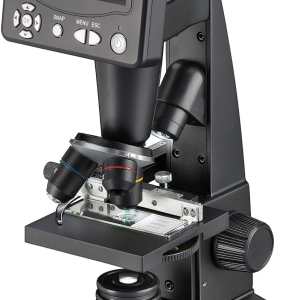 Bresser LCD Microscope 50x-500x (2000x digital), 5 Megapixel, 8.9cm (3.5 inch) LCD display