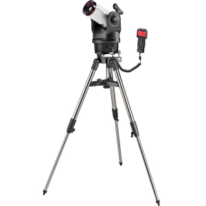 Bresser Messier MCX-102 Telescope with 1470 mm focal length and GoTo EQ/AZ telescope with either equatorial or azimuthal mount including tripod