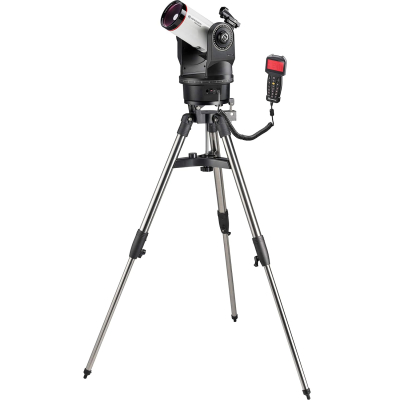 Bresser Messier MCX-102 Telescope with 1470 mm focal length and GoTo EQ/AZ telescope with either equatorial or azimuthal mount including tripod