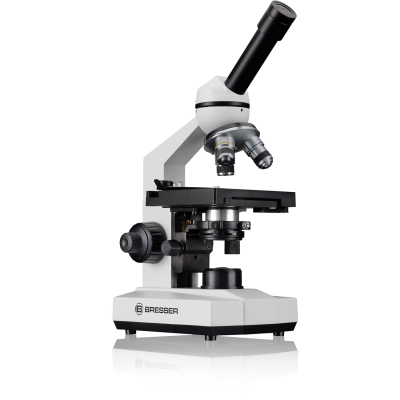 Bresser Microscope Erudit Basic Bino 40-400x Binocular with Smartphone Holder