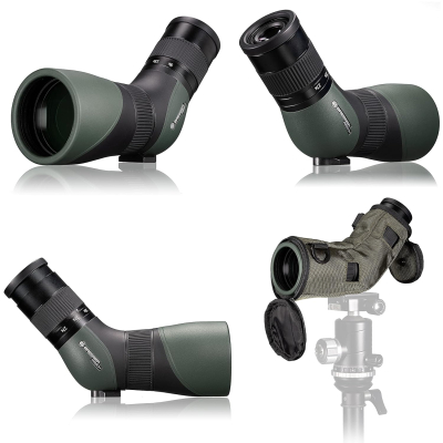 Bresser Pirsch 9-27x56 Generation II Earth Telescope, Green