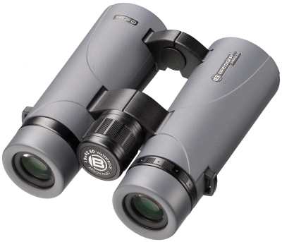 Bresser Pirsch ED 10x42 Waterproof Binoculars with Phase Coating - Grey