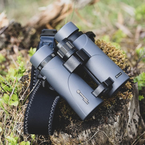 Bresser Pirsch ED 10x42 Waterproof Binoculars with Phase Coating - Grey