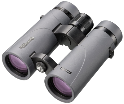 Bresser Pirsch ED 10x42 Waterproof Binoculars with Phase Coating - Grey