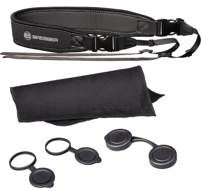 Bresser Pirsch ED 10x42 Waterproof Binoculars with Phase Coating - Grey