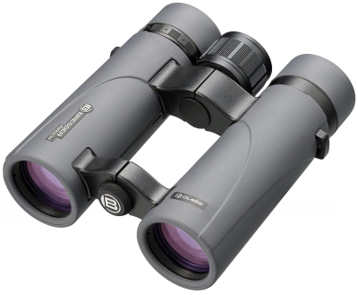 Bresser Pirsch ED 10x42 Waterproof Binoculars with Phase Coating - Grey