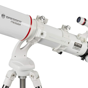 Bresser Refractor Telescope Messier AR-102/600 NANO AZ with Azimuth Mount and Stainless Steel Tripod Field Tripod