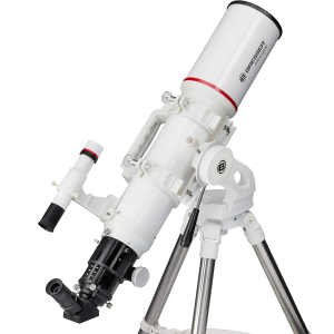 Bresser Refractor Telescope Messier AR-102/600 NANO AZ with Azimuth Mount and Stainless Steel Tripod Field Tripod