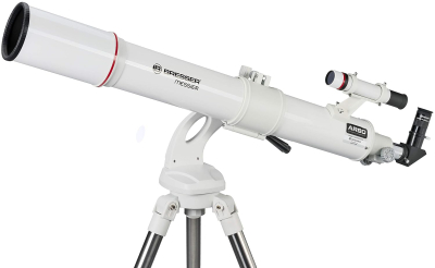 Bresser Refractor Telescope Messier AR-90/900 Nano AZ with Azimuthal Mount and Stainless Steel Tripod