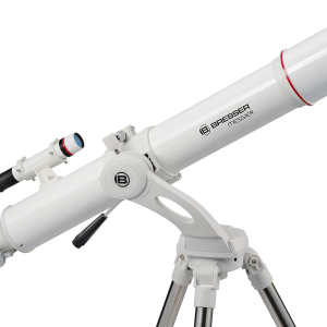 Bresser Refractor Telescope Messier AR-90/900 Nano AZ with Azimuthal Mount and Stainless Steel Tripod