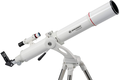 Bresser Refractor Telescope Messier AR-90/900 Nano AZ with Azimuthal Mount and Stainless Steel Tripod