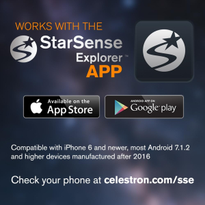 Celestron 22452 StarSense Explore LT114AZ Newtonian Reflector Telescope, Smartphone App-enabled, includes Two Eyepieces, 2xBarlow lens, Phone Dock/Height-adjustable Tripod,...