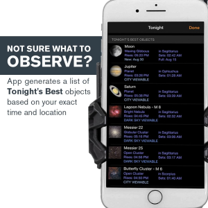 Celestron 22461 StarSense Explore DX 130 Newtonian Reflector Telescope with Smartphone App-enabled Technology, includes Two Eyepieces, Phone Dock and Height-adjustable Tripod,...