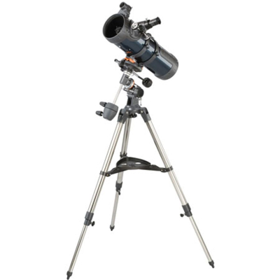 Celestron 31042 AstroMaster 114EQ Newtonian Reflector Telescope, Dark Blue