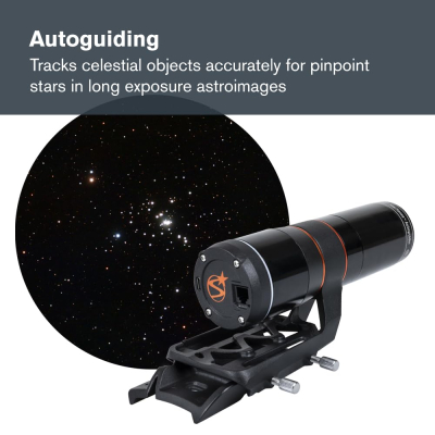 Celestron 94008 StarSense Autoguider Telescope Accessory for Computerised Telescopes, 3-Minute Auto Alignment, Precise GoTo and Guiding for Astroimaging, Mount Modeling for...