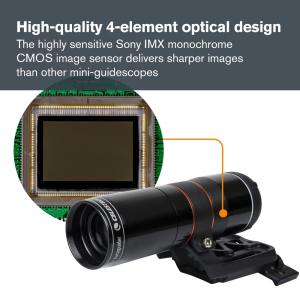 Celestron 94008 StarSense Autoguider Telescope Accessory for Computerised Telescopes, 3-Minute Auto Alignment, Precise GoTo and Guiding for Astroimaging, Mount Modeling for...