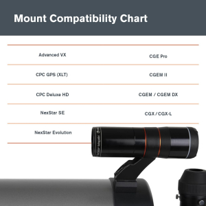 Celestron 94008 StarSense Autoguider Telescope Accessory for Computerised Telescopes, 3-Minute Auto Alignment, Precise GoTo and Guiding for Astroimaging, Mount Modeling for...