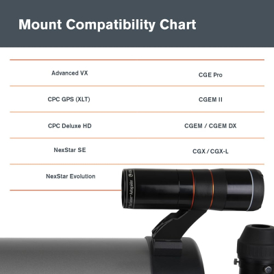 Celestron 94008 StarSense Autoguider Telescope Accessory for Computerised Telescopes, 3-Minute Auto Alignment, Precise GoTo and Guiding for Astroimaging, Mount Modeling for...