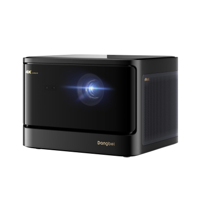 Dangbei DBOX02 4K Projector, 2450 ISO Lumens 200'' Screen for Bedroom Home Cinema, Google TV with Netflix Officially&Dolby Audio DTS:X Blu-ray 3D Projector with WiFi and Bluetooth
