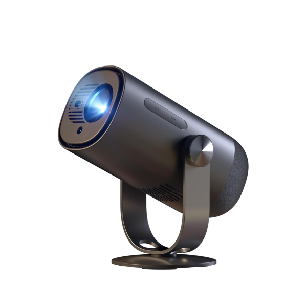 Dangbei Freedo Portable Projector 1080P, Google TV with Licensed Netflix mini Projector Support Powerbank for Outdoor Camping with Stand, Travel Box, 450 ISO Lumens, Dolby...