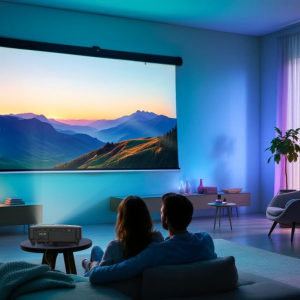 Philips, GamePix 800 smart projector, DLP, home theater, 1920 x 1080 pixels, Full HD, 120 Hz refresh rate, Google TV, 2500 ANSI lumens, black