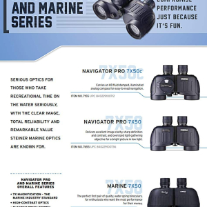 Steiner Marine Binoculars for Adults and Kids, 7x50 Binoculars for Bird Watching, Hunting, Outdoor Sports, Wildlife Sightseeing and Concerts - Quality Performance Water-Going...