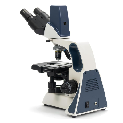 Swift DMSW-300 Compound Binocular Microscope, 40X-1600X Magnification, Rechargeable Digital Lab Microscope with 3MP Swiftcam, LED Illumination, Semi-Plan Objectives, Compatible...