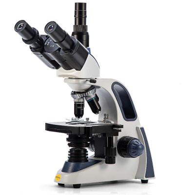 Swift SW350T Compound Trinocular Microscope,40X-2500X Magnification,Two-Layer Mechanical Stage,with 5.0 mp Camera and Software Windows/Mac Compatible and 5 PCS Prepared Slides...