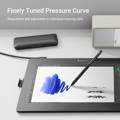 Xencelabs Pen Display 16 Bundle 4K OLED Professional Drawing Tablet with Screen 16" Portable Drawing Display with 2 Battery-Free Pens and Quick Keys