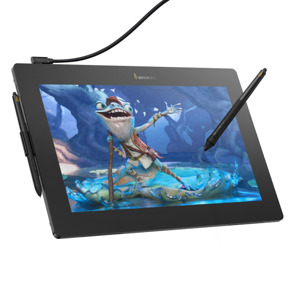 Xencelabs Pen Display 16 Lite 4K OLED Professional Drawing Tablet with Screen 16" Portable Drawing Display with 2 Battery-Free Pens