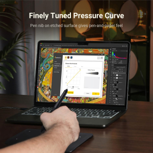 Xencelabs Pen Tablet Small Professional 8" Wireless Drawing Tablet 16:9 Aspect Ratio Ultrathin Portable Graphic Tablet with 2 Battery-Free Pens 8192 Levels Pressure for...