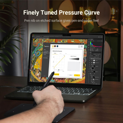 Xencelabs Pen Tablet Small Professional 8" Wireless Drawing Tablet 16:9 Aspect Ratio Ultrathin Portable Graphic Tablet with 2 Battery-Free Pens 8192 Levels Pressure for...