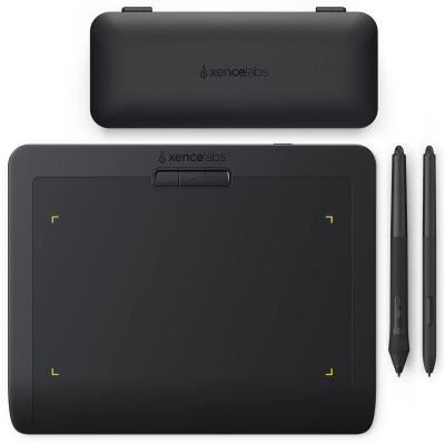 Xencelabs Pen Tablet Small Professional 8" Wireless Drawing Tablet 16:9 Aspect Ratio Ultrathin Portable Graphic Tablet with 2 Battery-Free Pens 8192 Levels Pressure for...