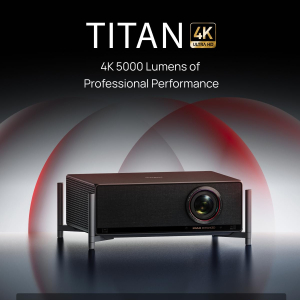 XGIMI TITAN Dual Laser 4K Home Projector, Professional-Grade 5000 Lumens, 0.78'' HEP Imaging Chip, 1.2–1.8:1 Optical Zoom, 5,000,000:1 Dynamic Contrast Ratio, IMAX Enhanced,...