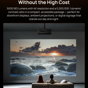 XGIMI TITAN Dual Laser 4K Home Projector, Professional-Grade 5000 Lumens, 0.78'' HEP Imaging Chip, 1.2–1.8:1 Optical Zoom, 5,000,000:1 Dynamic Contrast Ratio, IMAX Enhanced,...