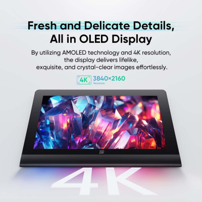 XPPen Artist Ultra 16 Drawing Tablet with 15.6" 4K OLED Display, Professional Graphics Tablet with Intuitive Touch Screen, Dual X3 Pro Stylus for Digital Drawing&Design,...