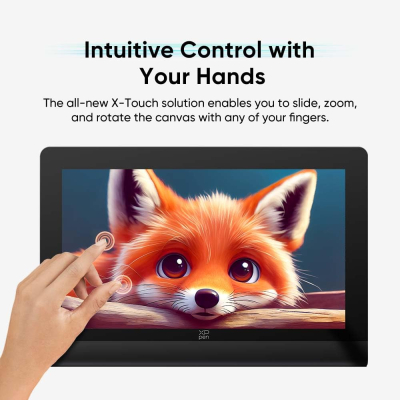 XPPen Artist Ultra 16 Drawing Tablet with 15.6" 4K OLED Display, Professional Graphics Tablet with Intuitive Touch Screen, Dual X3 Pro Stylus for Digital Drawing&Design,...