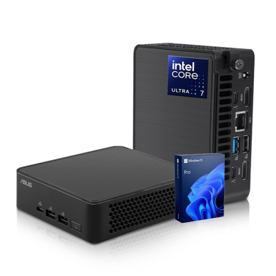 ASUS NUC 13 Pro Mini Desktop, Intel 12-Core i7-1360P, 16GB RAM, 512GB SSD, Wi-Fi 6E, Support 4-Display 4K, Thunderbolt 4, HDMI, Bluetooth, Windows 11 Pro, Black, PC for...