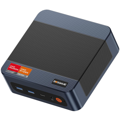 BOSGAME Mini PC Ryzen 5 7640HS (Up to 4.7GHz, 8C/16T) P3 Mix Mini Desktop Computers DDR5 16GB RAM 512GB M.2 NVMe SSD, Mini PC Windows 11 Pro Dual 2.5G RJ45 LAN, USB 4.0 WiFi 6E...