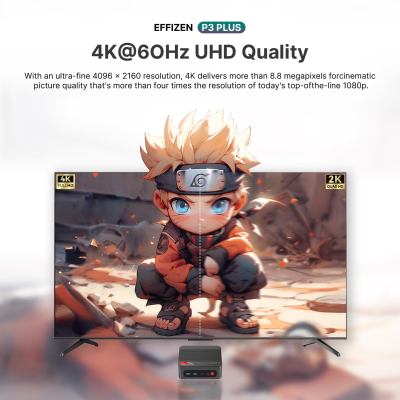 BOSGAME P3 Plus Mini PC, AMD Ryzen 7 7840HS 8C/16T Processor Mini Desktop PC,Up to 5.1 GHz,16GB DDR5 1TB SSD | WiFi 6E & BT5.2 | Dual LAN/HDMI/DP/USB-C, Triple Display Mini...
