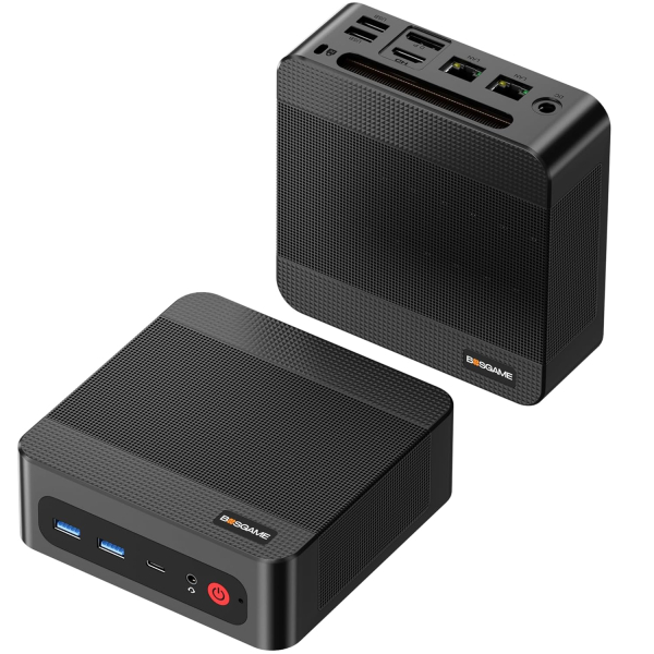 BOSGAME P3 Pro Mini Gaming PC Ryzen 9 7940HS (up to 5.0GHz), 16GB DDR5 1TB PCIe 4.0 SSD Mini Computers, Triple Screen Display, HDMI2.0/DP/USB-C, Wi-Fi 6E, BT5.2, Dual LAN Mini...