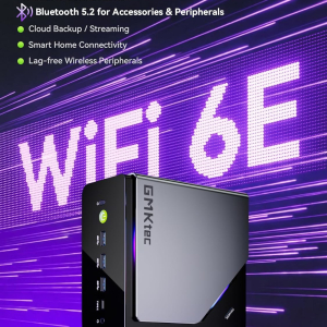 GMKtec K15 AI Mini PC Oculink Intel Ultra 5 125U 32GB DDR5 512GB SSD, Desktop Computer AI Boost, 3X M.2 2280 Storage Expansion, Dual NIC 2.5GbE, HDMI 2.1, USB4