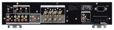 Marantz PM6007 Amplifier, Integrated Amplifier with Digital Connectivity, Analog Coaxial and Optical Inputs, 2x 45 Watt, DAC, D/A Conversion for Digital Input - Black