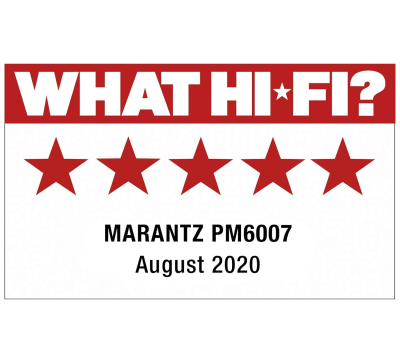 Marantz PM6007 Amplifier, Integrated Amplifier with Digital Connectivity, Analog Coaxial and Optical Inputs, 2x 45 Watt, DAC, D/A Conversion for Digital Input - Black